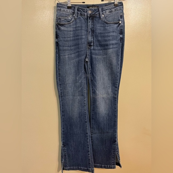 Judy Blue Denim - Judy Blue Slim Boot Cut Size Splits Women's Blue Jeans Size 30